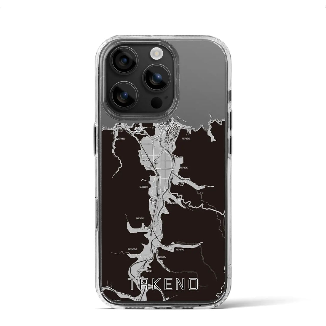 【竹野(兵庫県)】地図柄iPhoneケース(MagSafeタイプ)