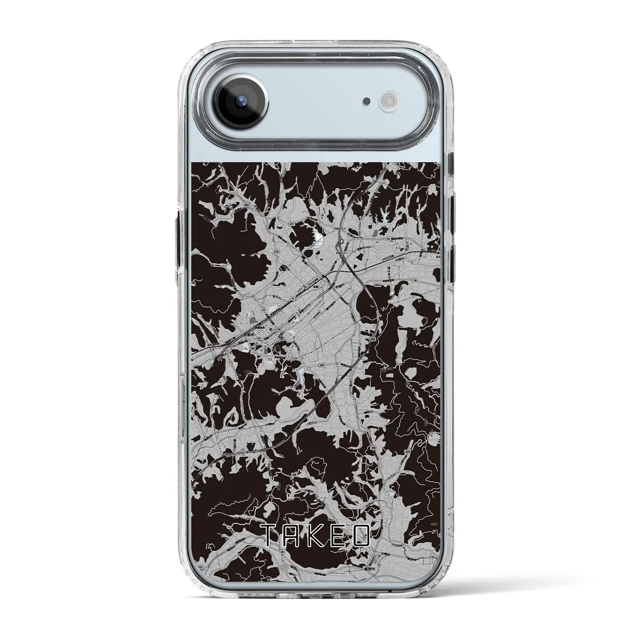 【武雄(佐賀県)】地図柄iPhoneケース(MagSafeタイプ)