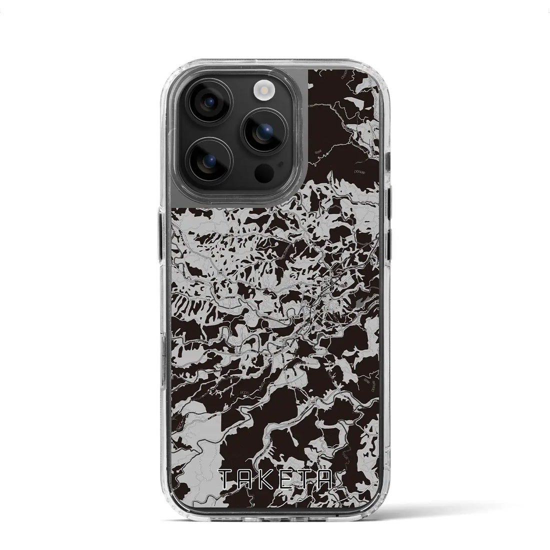 【竹田(大分県)】地図柄iPhoneケース(MagSafeタイプ)