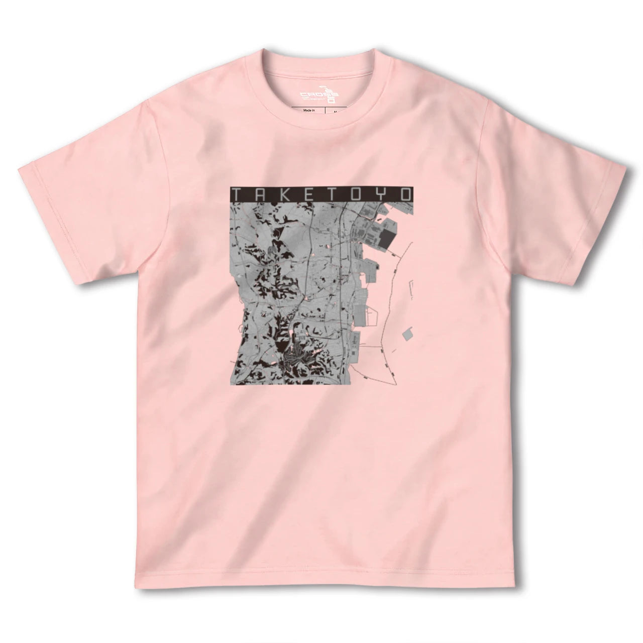 【武豊(愛知県)】地図柄ヘビーウェイトTシャツ