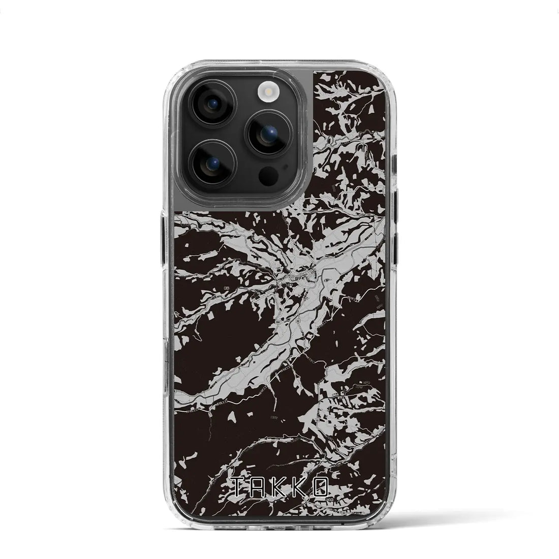 【田子(青森県)】地図柄iPhoneケース(MagSafeタイプ)