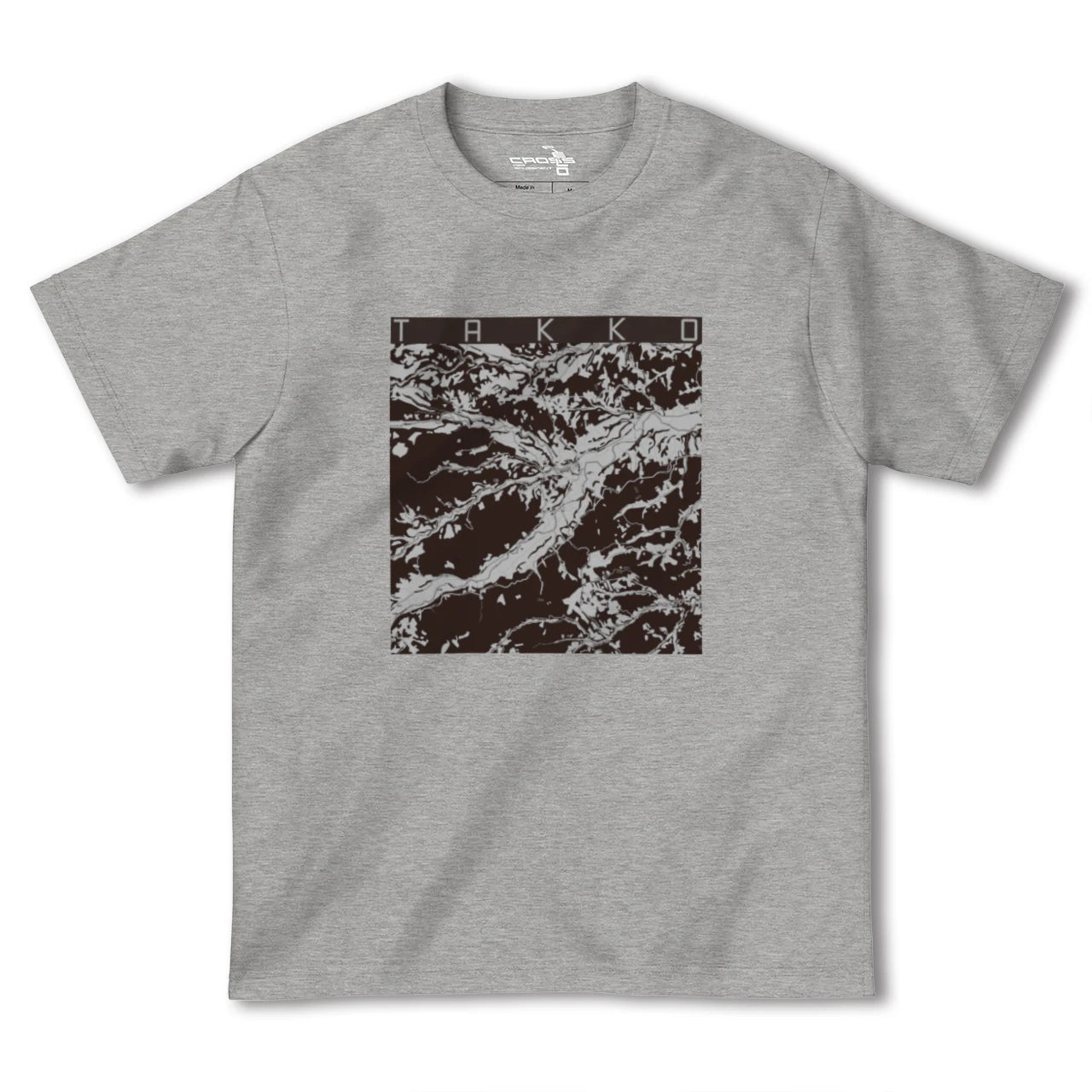 【田子(青森県)】地図柄ヘビーウェイトTシャツ