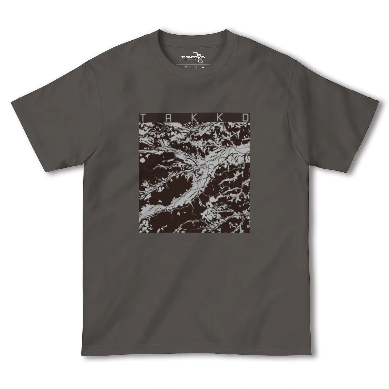 【田子(青森県)】地図柄ヘビーウェイトTシャツ