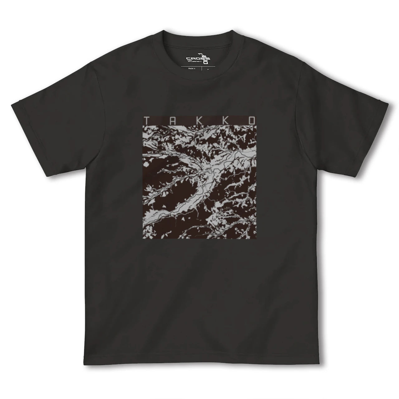 【田子(青森県)】地図柄ヘビーウェイトTシャツ