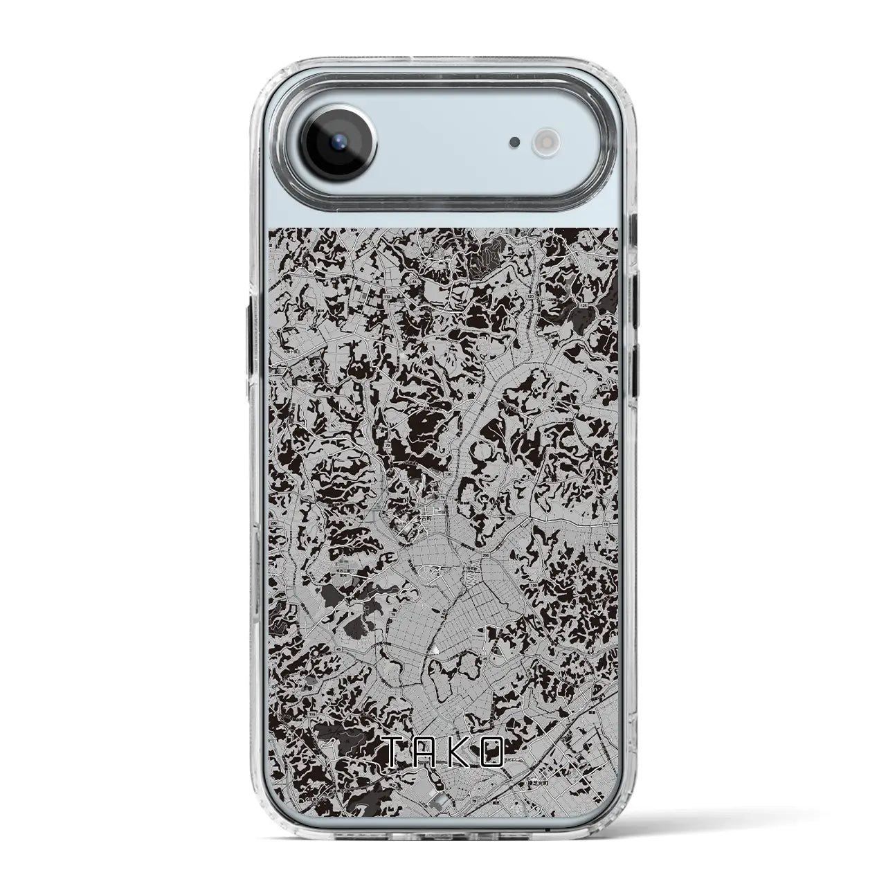 【多古(千葉県)】地図柄iPhoneケース(MagSafeタイプ)