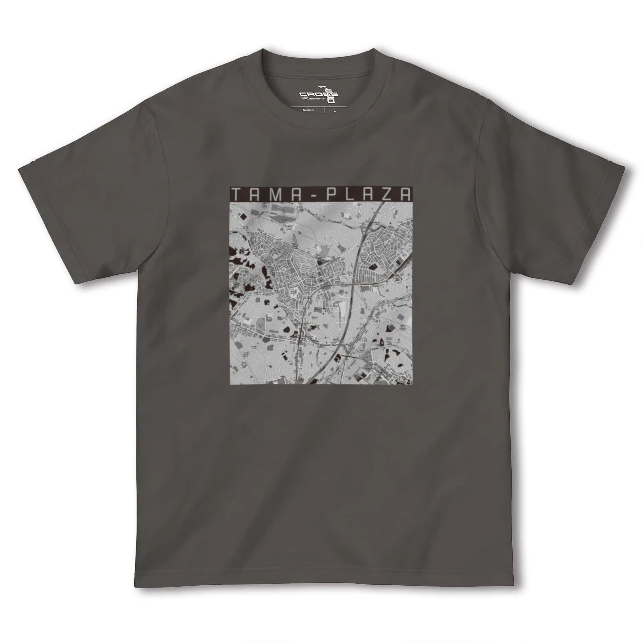 【たまプラーザ(神奈川県)】地図柄ヘビーウェイトTシャツ