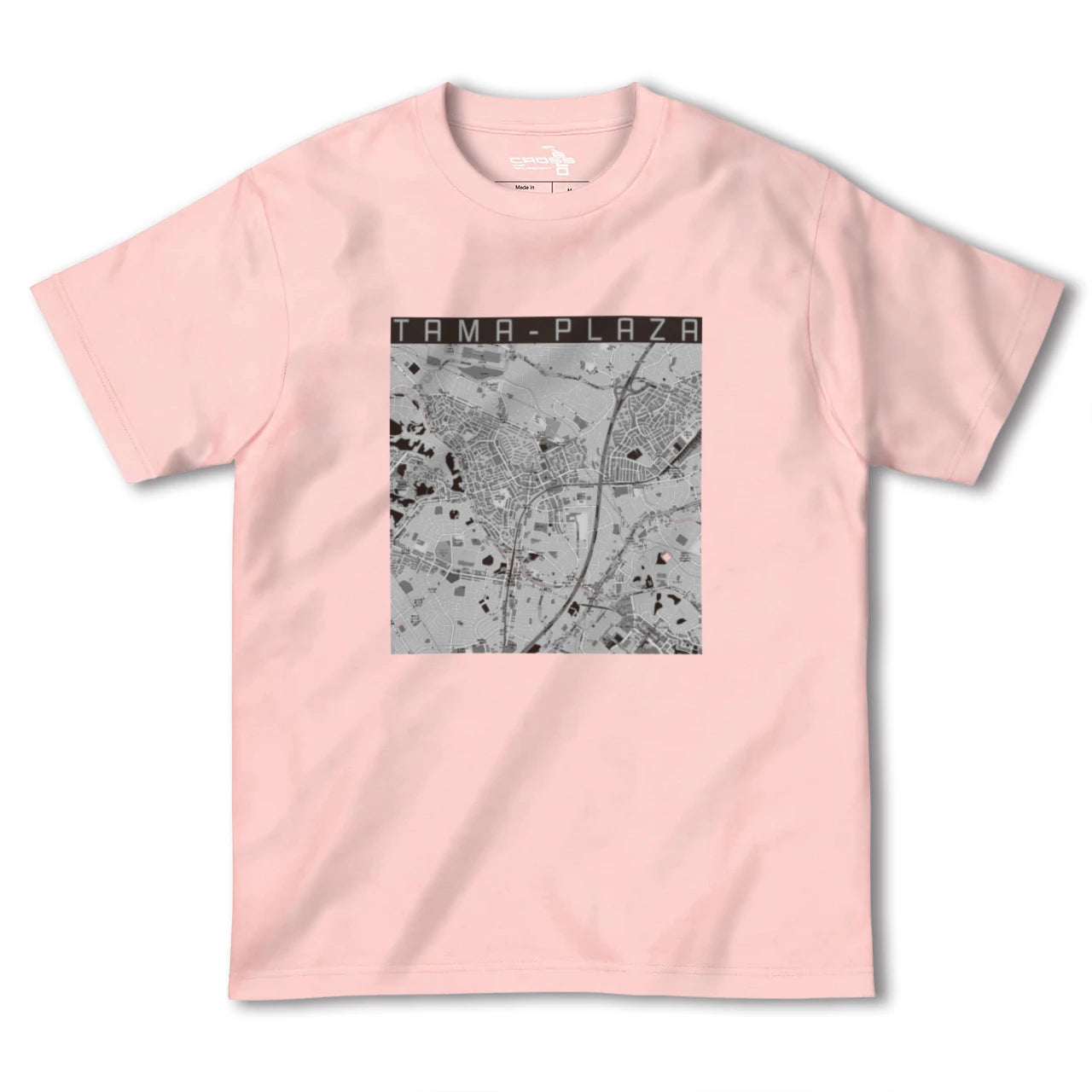 【たまプラーザ(神奈川県)】地図柄ヘビーウェイトTシャツ