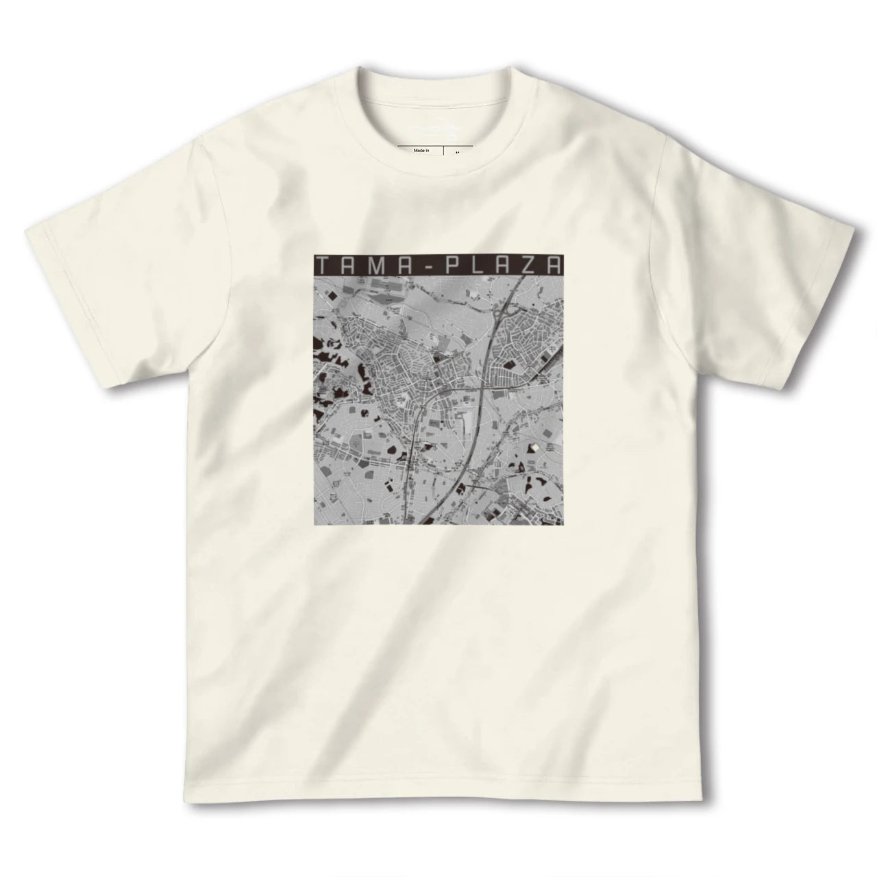 【たまプラーザ(神奈川県)】地図柄ヘビーウェイトTシャツ