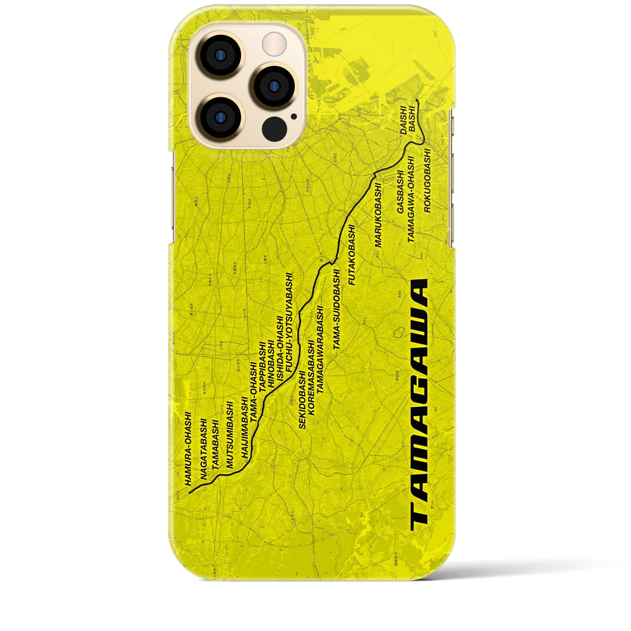 【多摩川(東京都)】サイクリストiPhoneケース(バックカバータイプ)