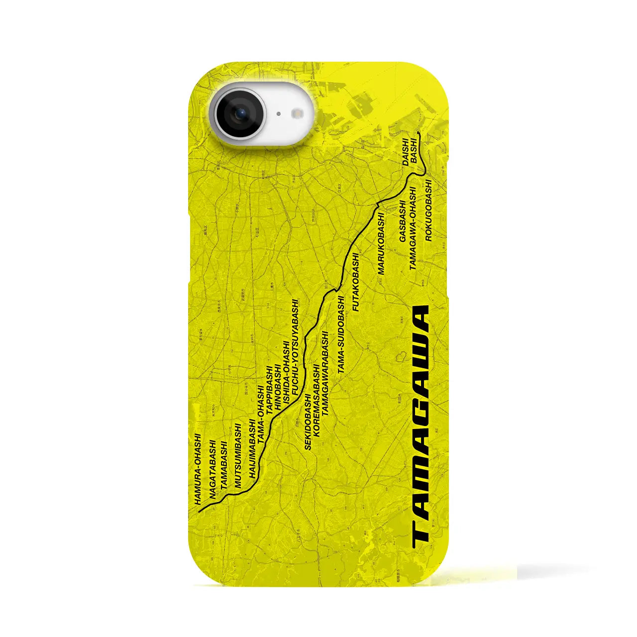 【多摩川(東京都)】サイクリストiPhoneケース(バックカバータイプ)