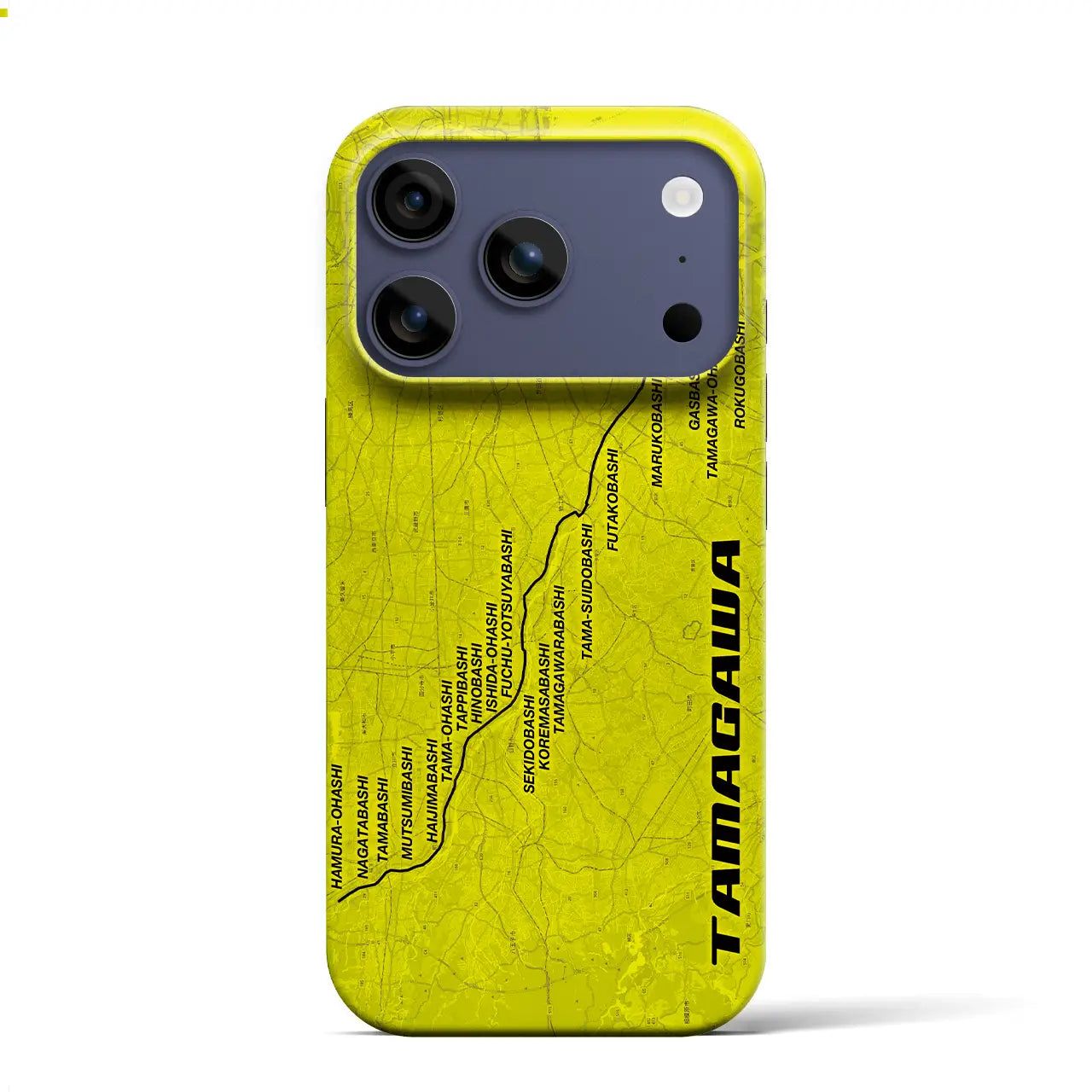 【多摩川(東京都)】サイクリストiPhoneケース(バックカバータイプ)