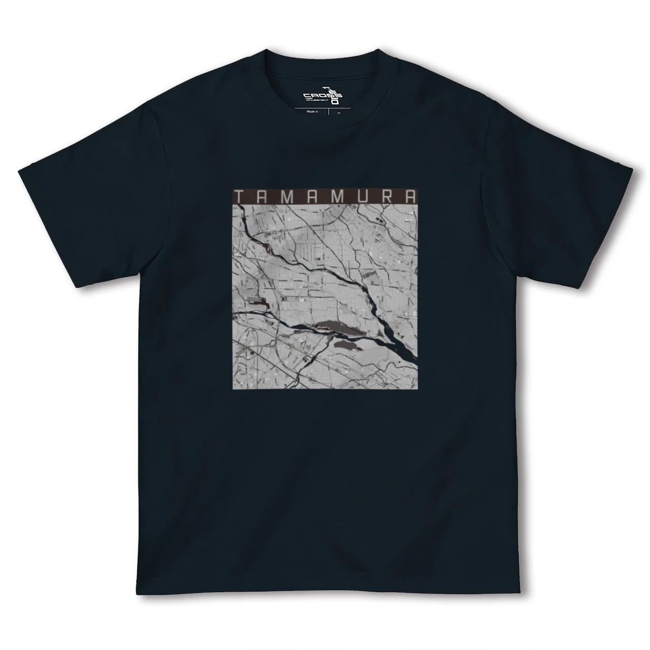 【玉村(群馬県)】地図柄ヘビーウェイトTシャツ