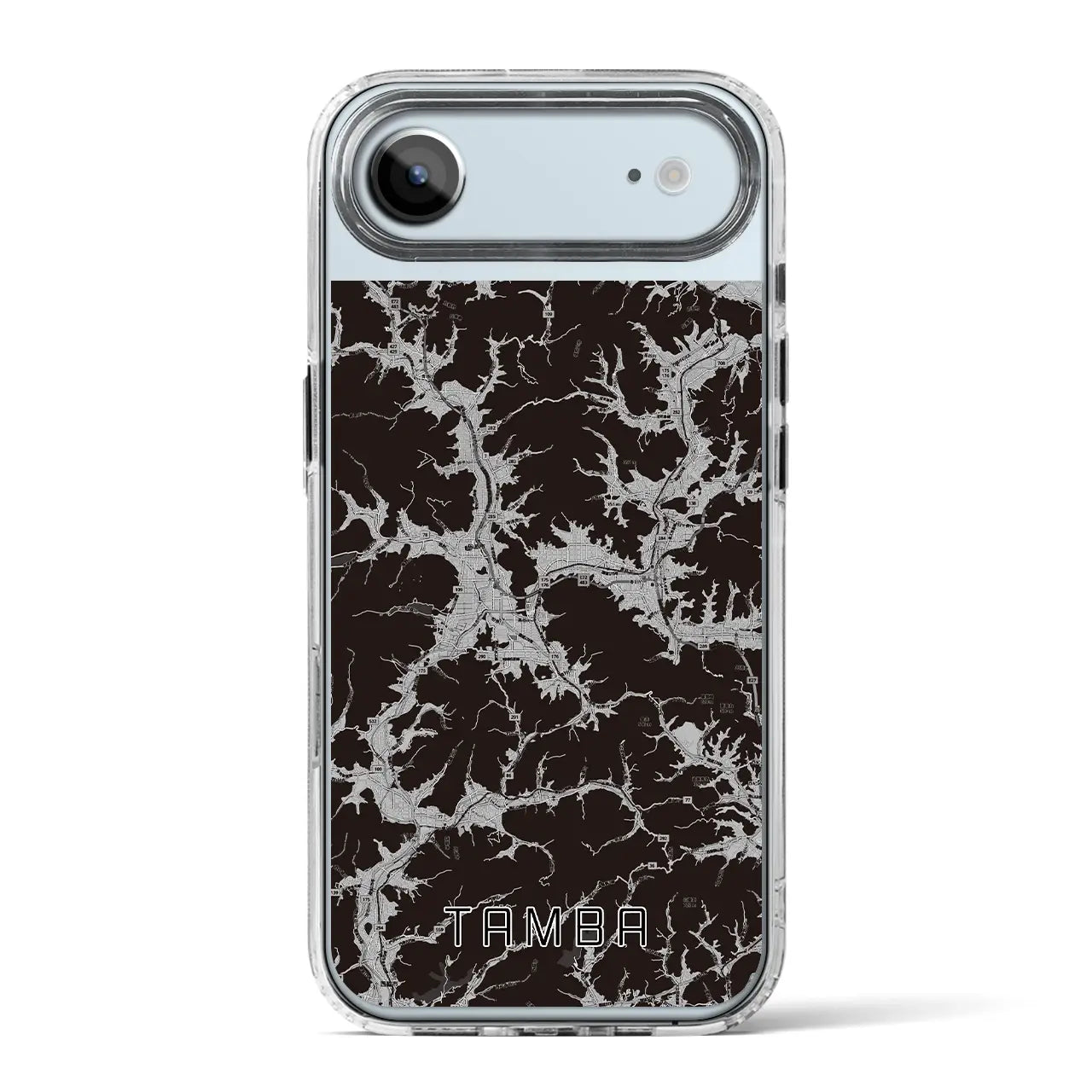 【丹波(兵庫県)】地図柄iPhoneケース(MagSafeタイプ)