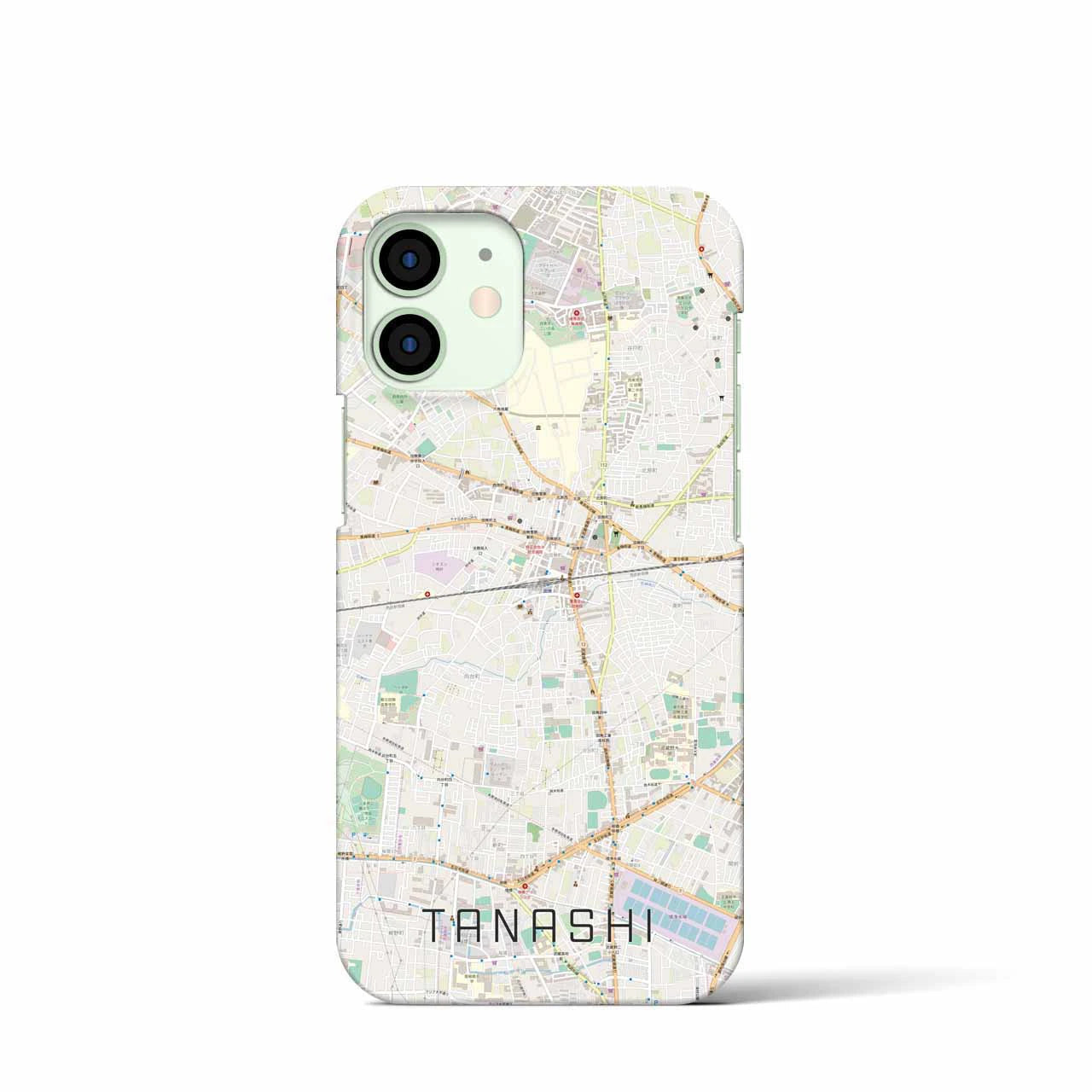 【田無(東京都)】地図柄iPhoneケース(バックカバータイプ)