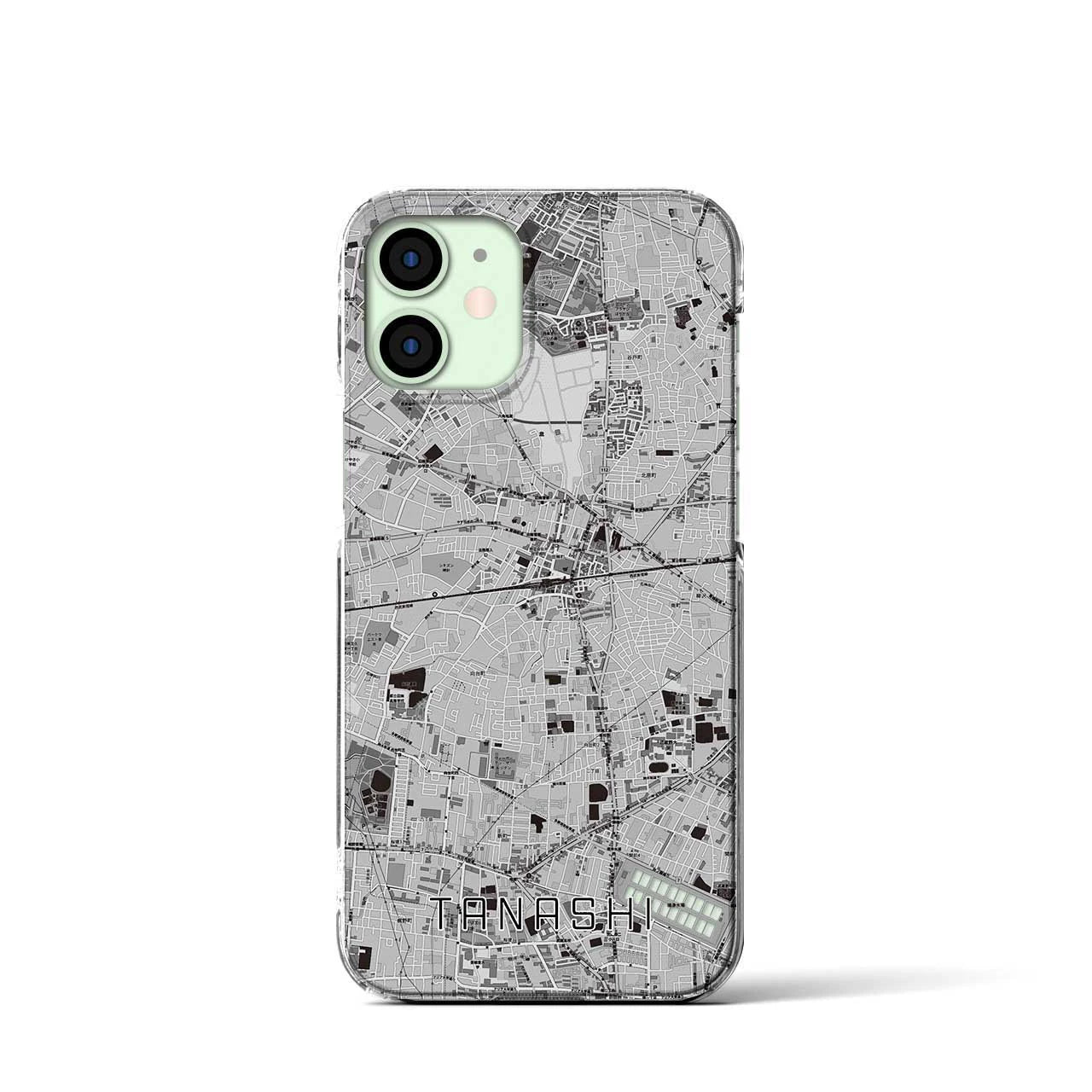 【田無(東京都)】地図柄iPhoneケース(クリアタイプ)