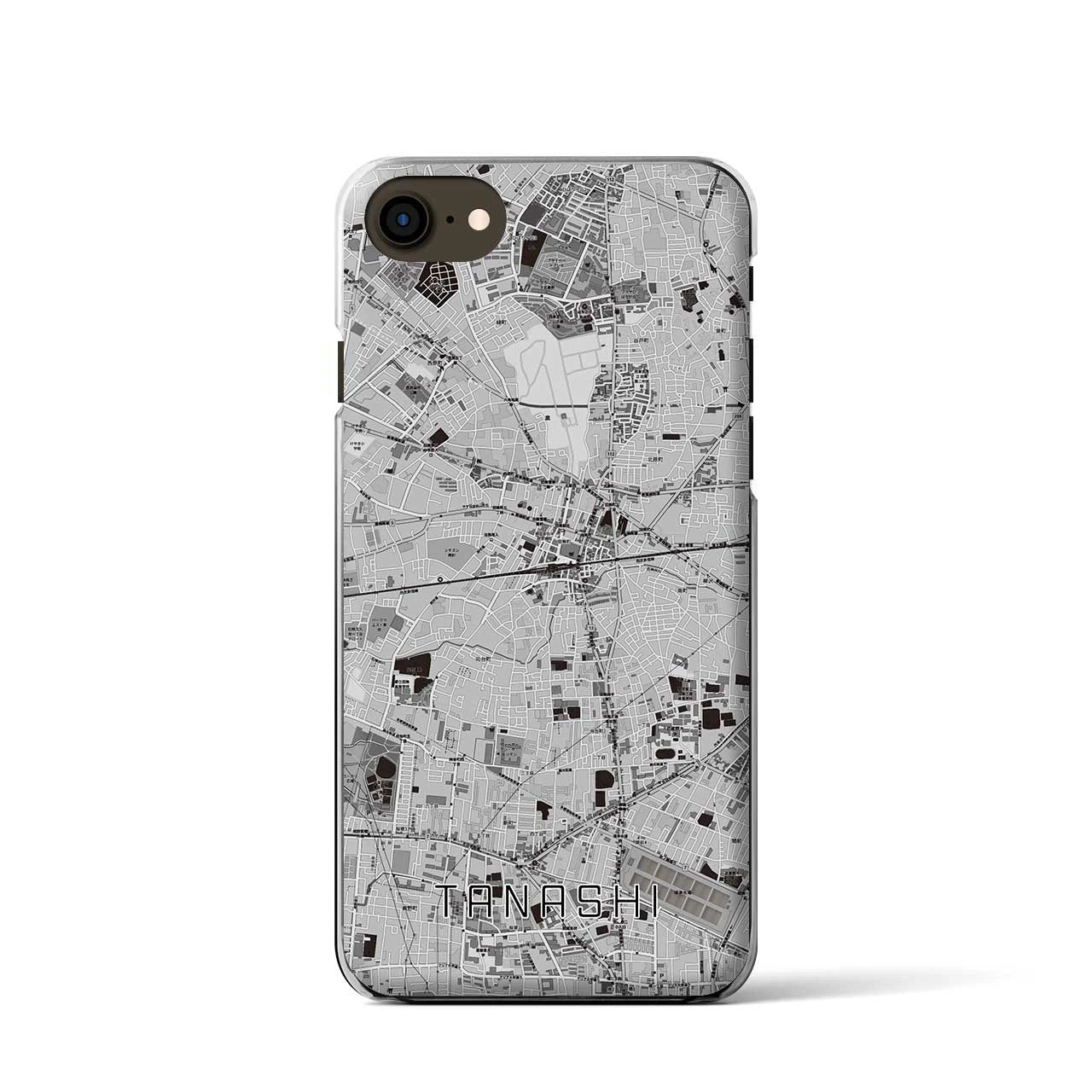 【田無(東京都)】地図柄iPhoneケース(クリアタイプ)