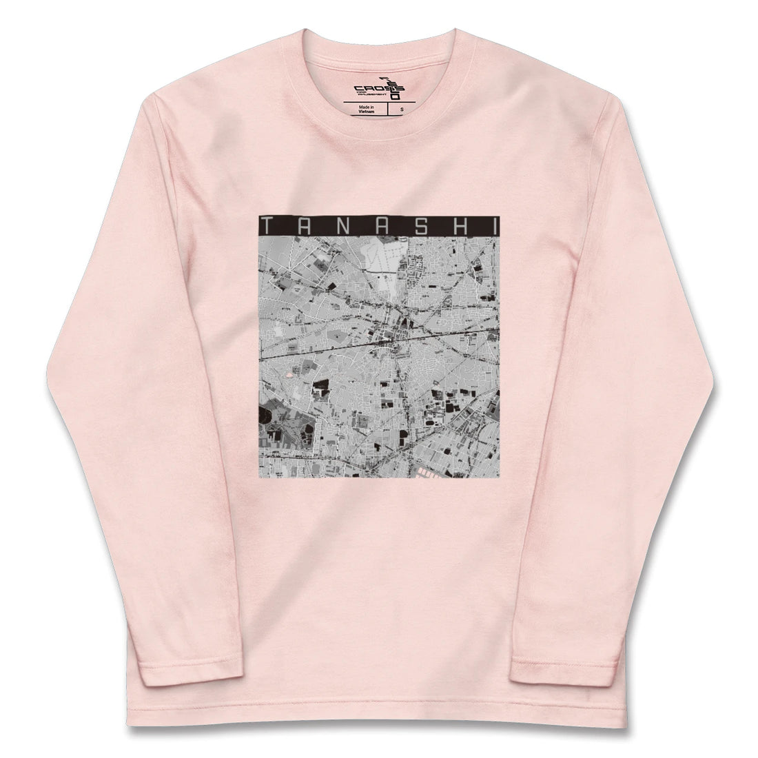 【田無(東京都)】地図柄ロングスリーブTシャツ