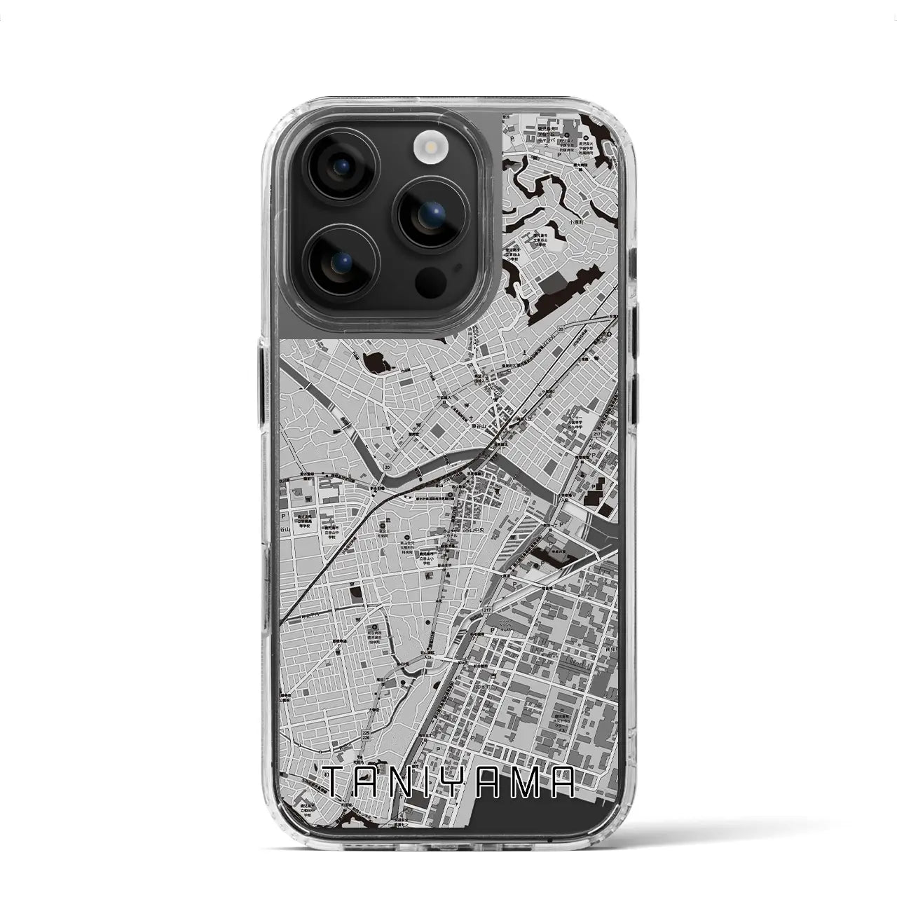 【谷山(鹿児島県)】地図柄iPhoneケース(MagSafeタイプ)