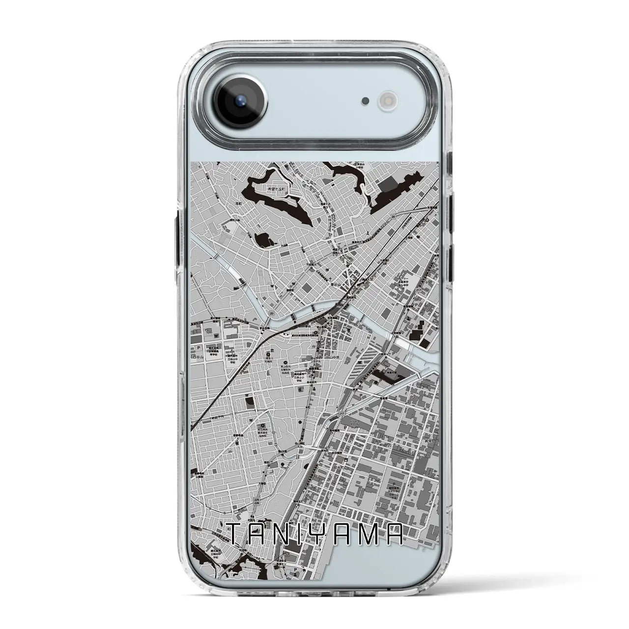 【谷山(鹿児島県)】地図柄iPhoneケース(MagSafeタイプ)