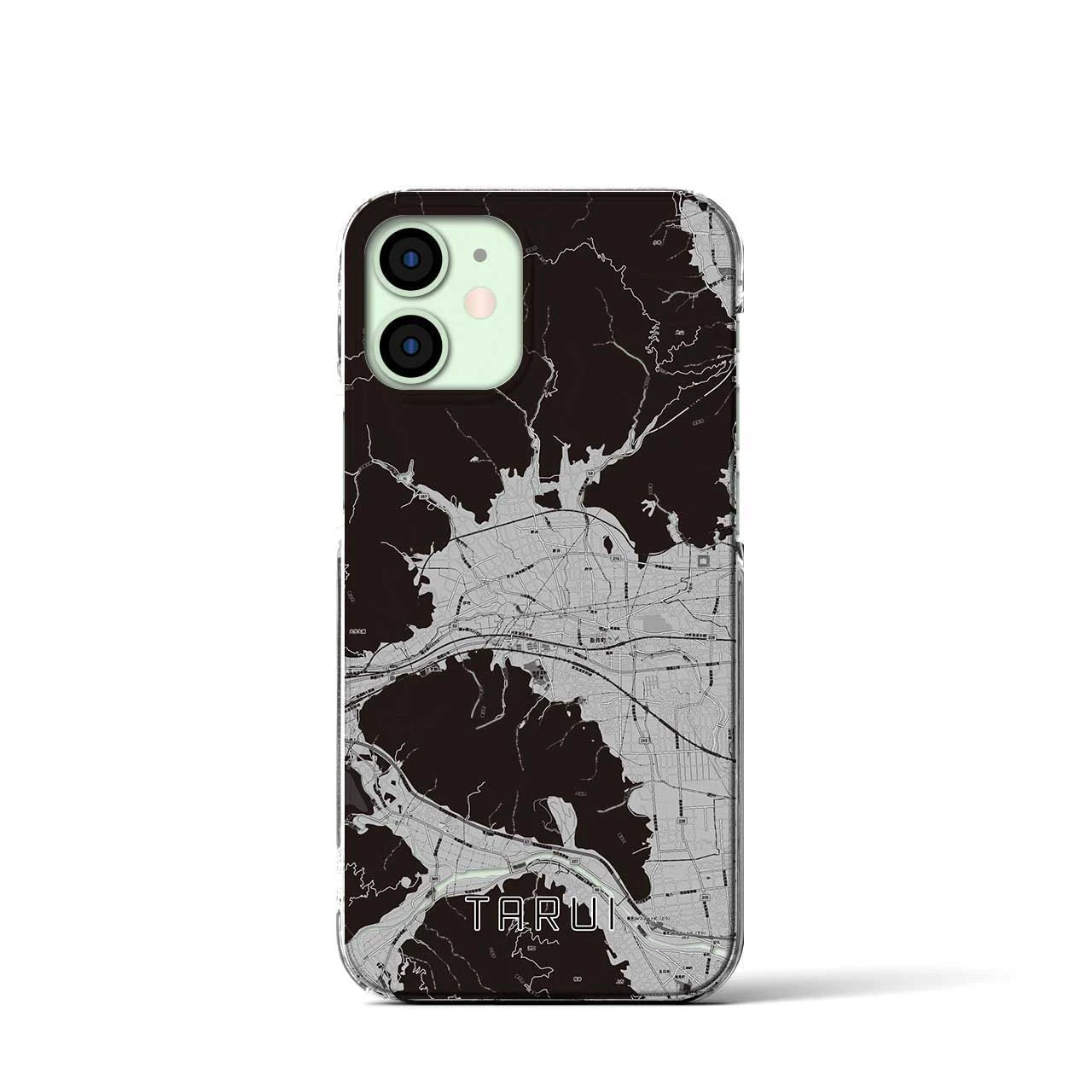 【垂井(岐阜県)】地図柄iPhoneケース(クリアタイプ)