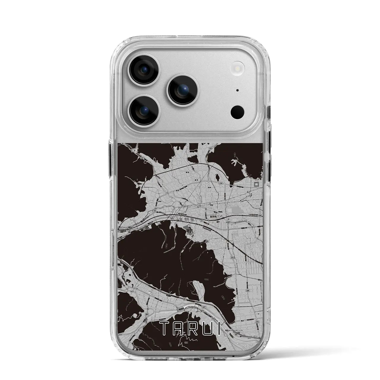 【垂井(岐阜県)】地図柄iPhoneケース(MagSafeタイプ)