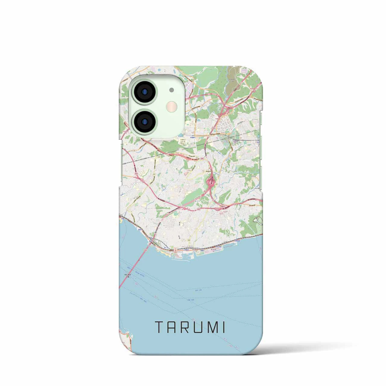 【垂水(兵庫県)】地図柄iPhoneケース(バックカバータイプ)