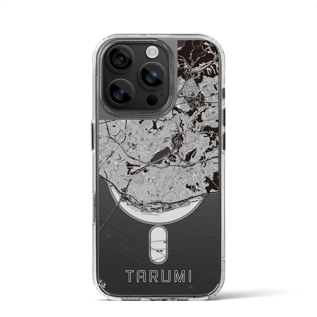 【垂水(兵庫県)】地図柄iPhoneケース(MagSafeタイプ)