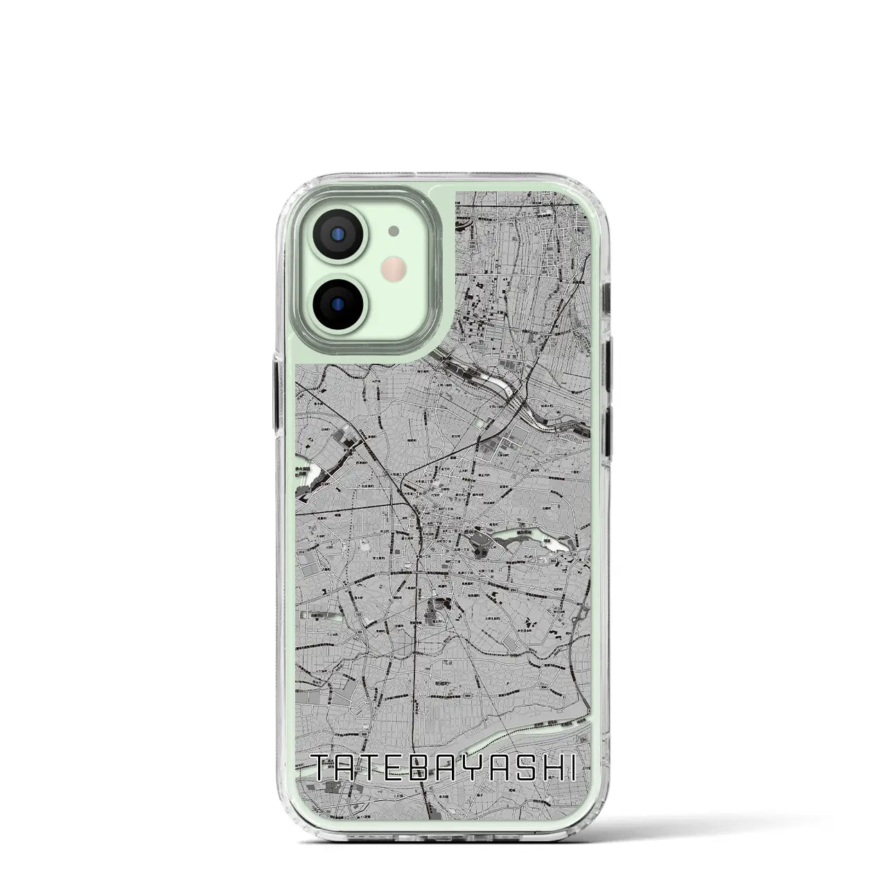 【館林(群馬県)】地図柄iPhoneケース(MagSafeタイプ)