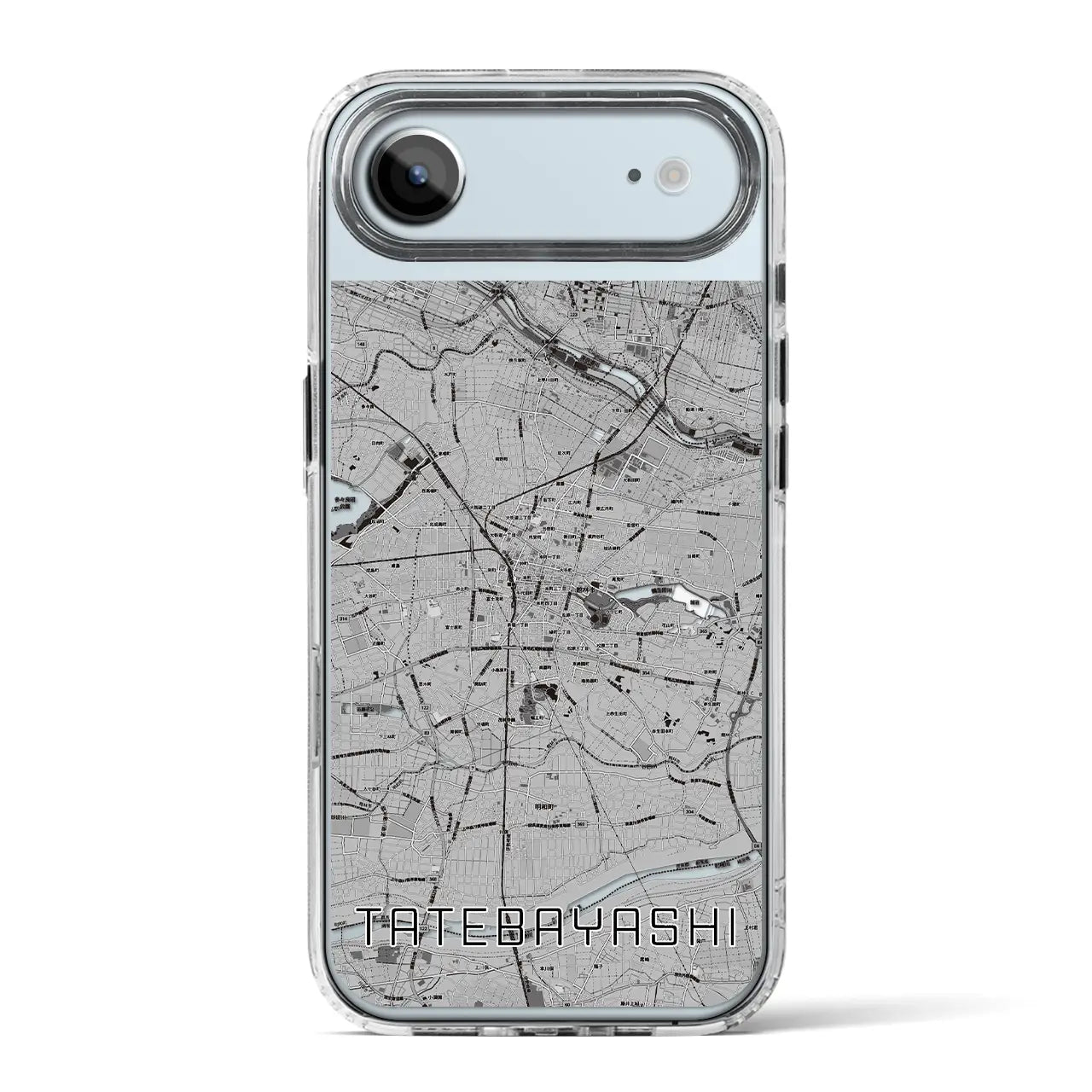 【館林(群馬県)】地図柄iPhoneケース(MagSafeタイプ)