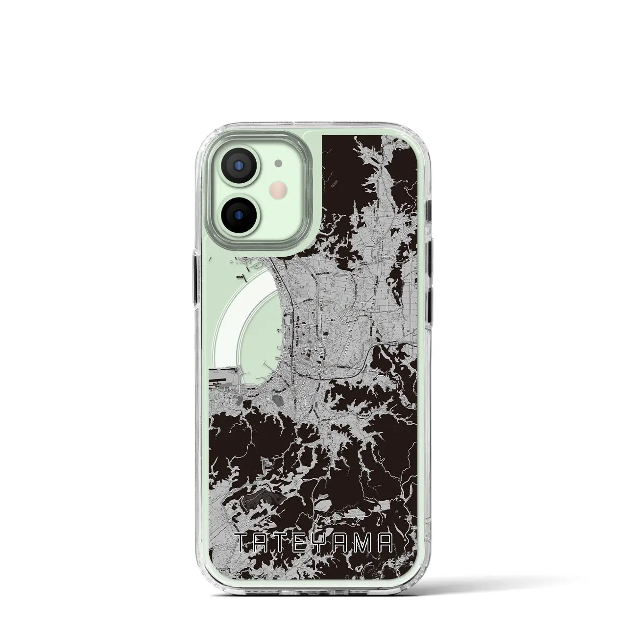 【館山(千葉県)】地図柄iPhoneケース(MagSafeタイプ)