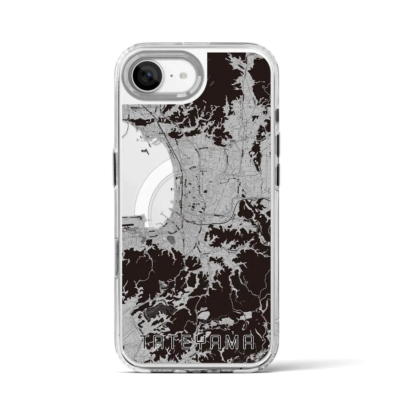 【館山(千葉県)】地図柄iPhoneケース(MagSafeタイプ)