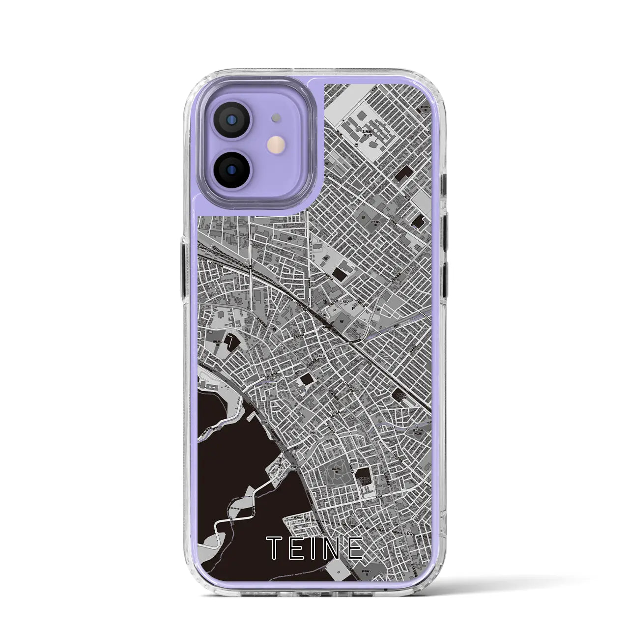 【手稲(北海道)】地図柄iPhoneケース(MagSafeタイプ)