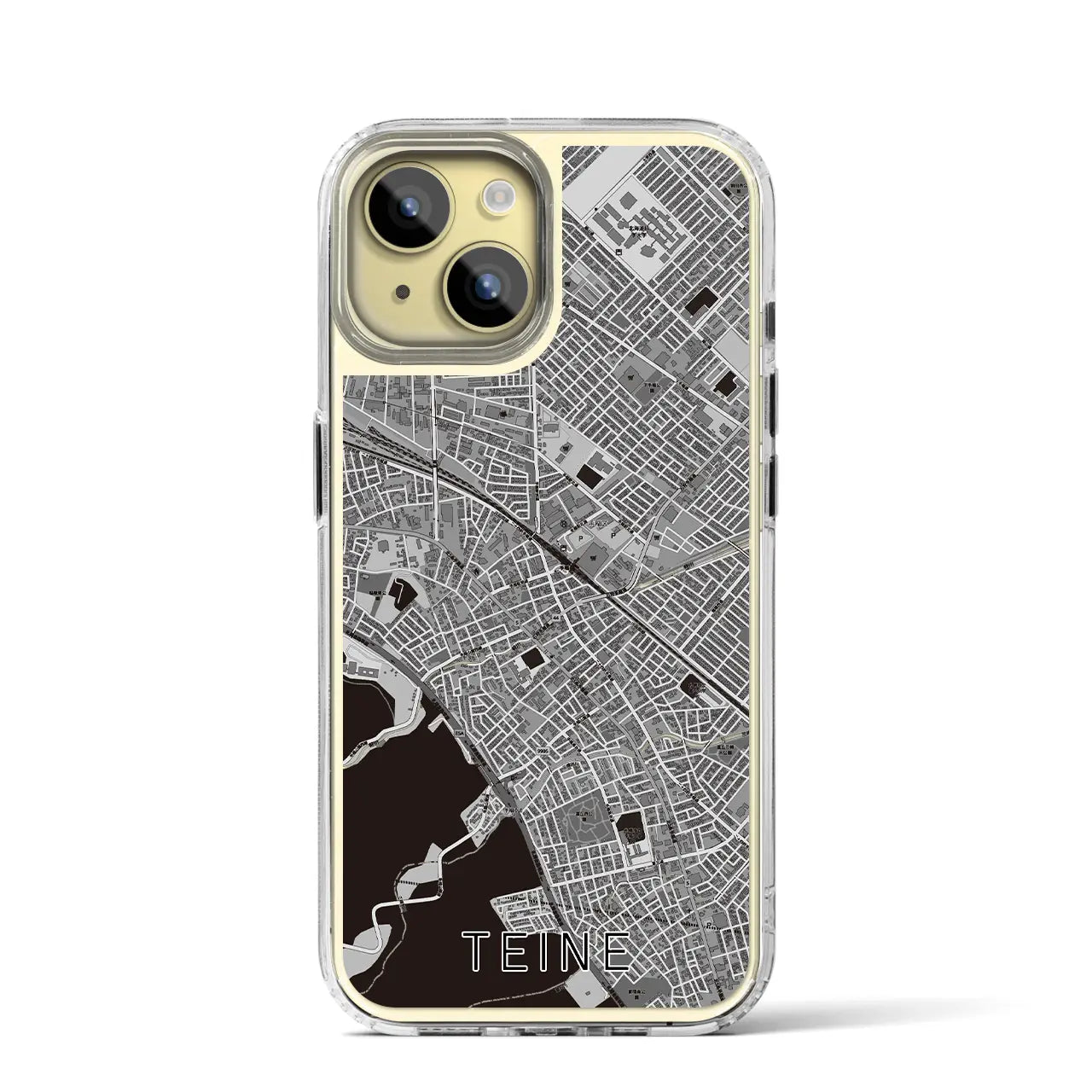 【手稲(北海道)】地図柄iPhoneケース(MagSafeタイプ)