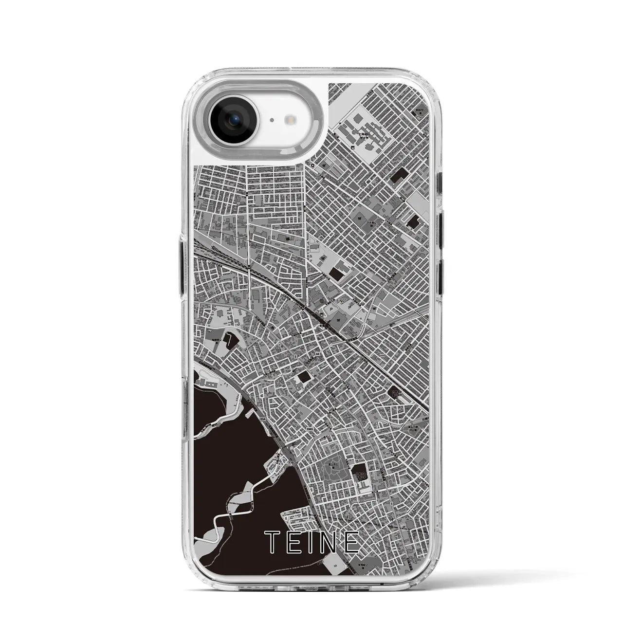 【手稲(北海道)】地図柄iPhoneケース(MagSafeタイプ)