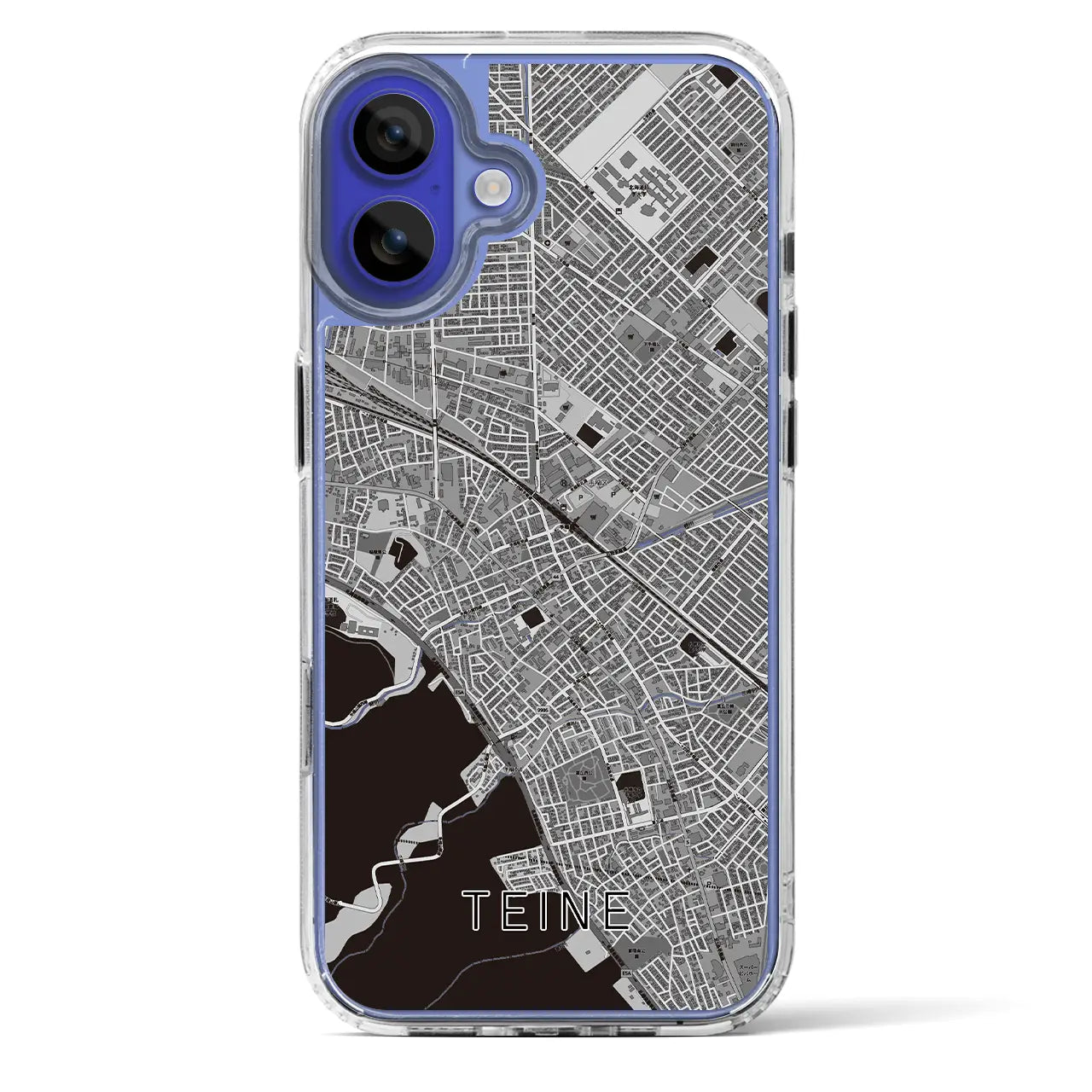 【手稲(北海道)】地図柄iPhoneケース(MagSafeタイプ)