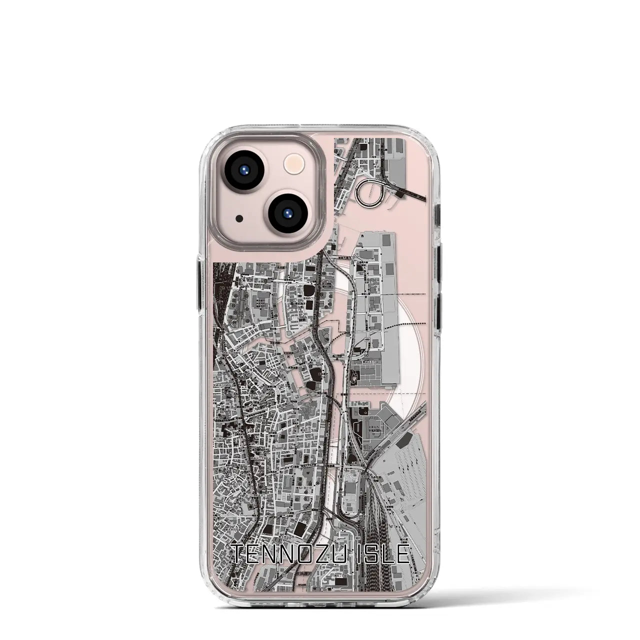 【天王洲アイル(東京都)】地図柄iPhoneケース(MagSafeタイプ)