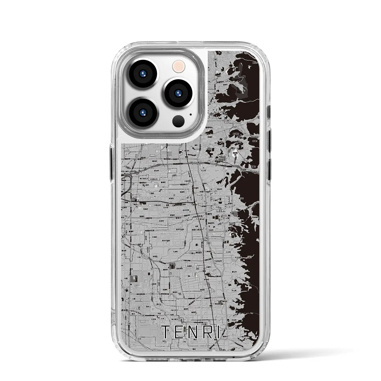 【天理(奈良県)】地図柄iPhoneケース(MagSafeタイプ)