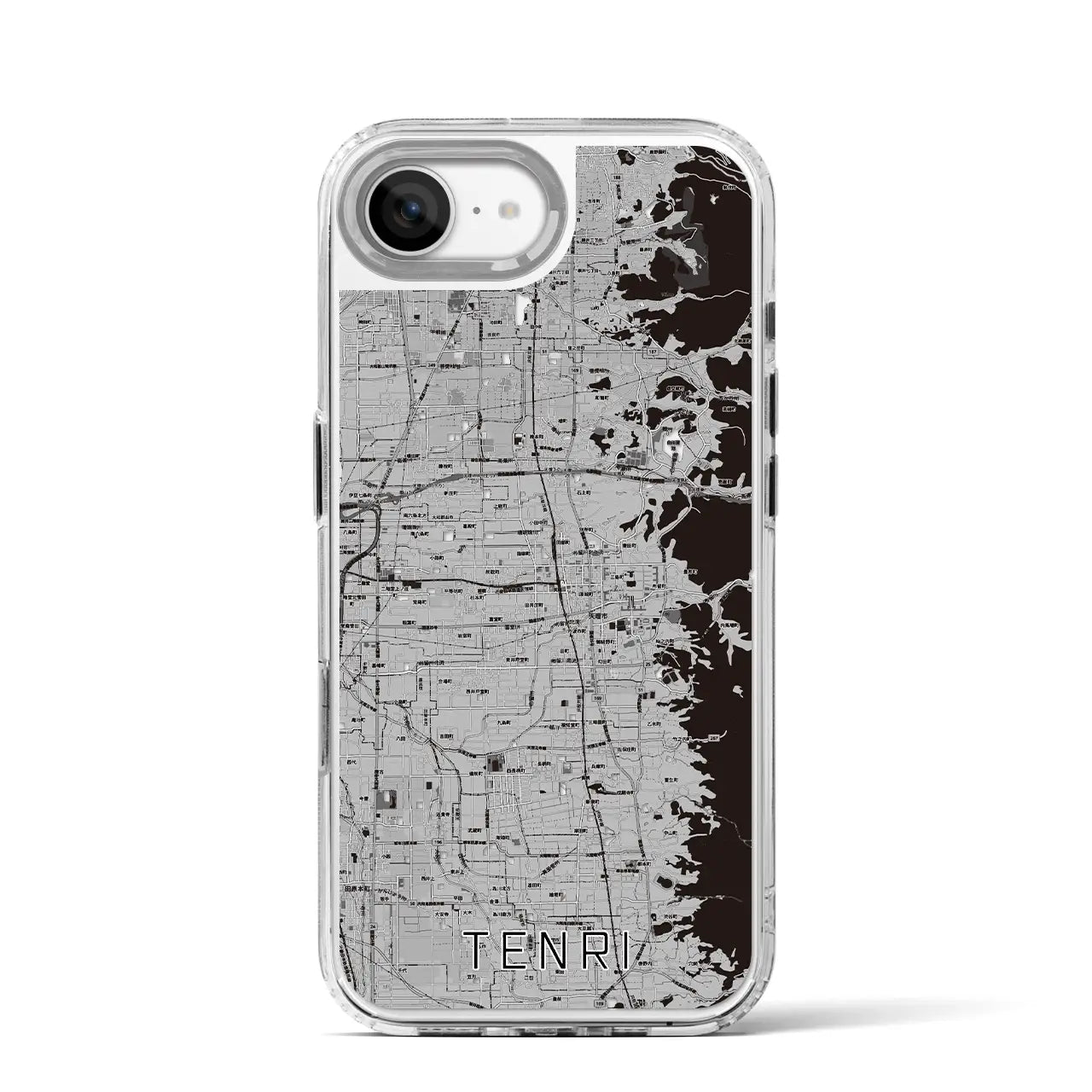 【天理(奈良県)】地図柄iPhoneケース(MagSafeタイプ)