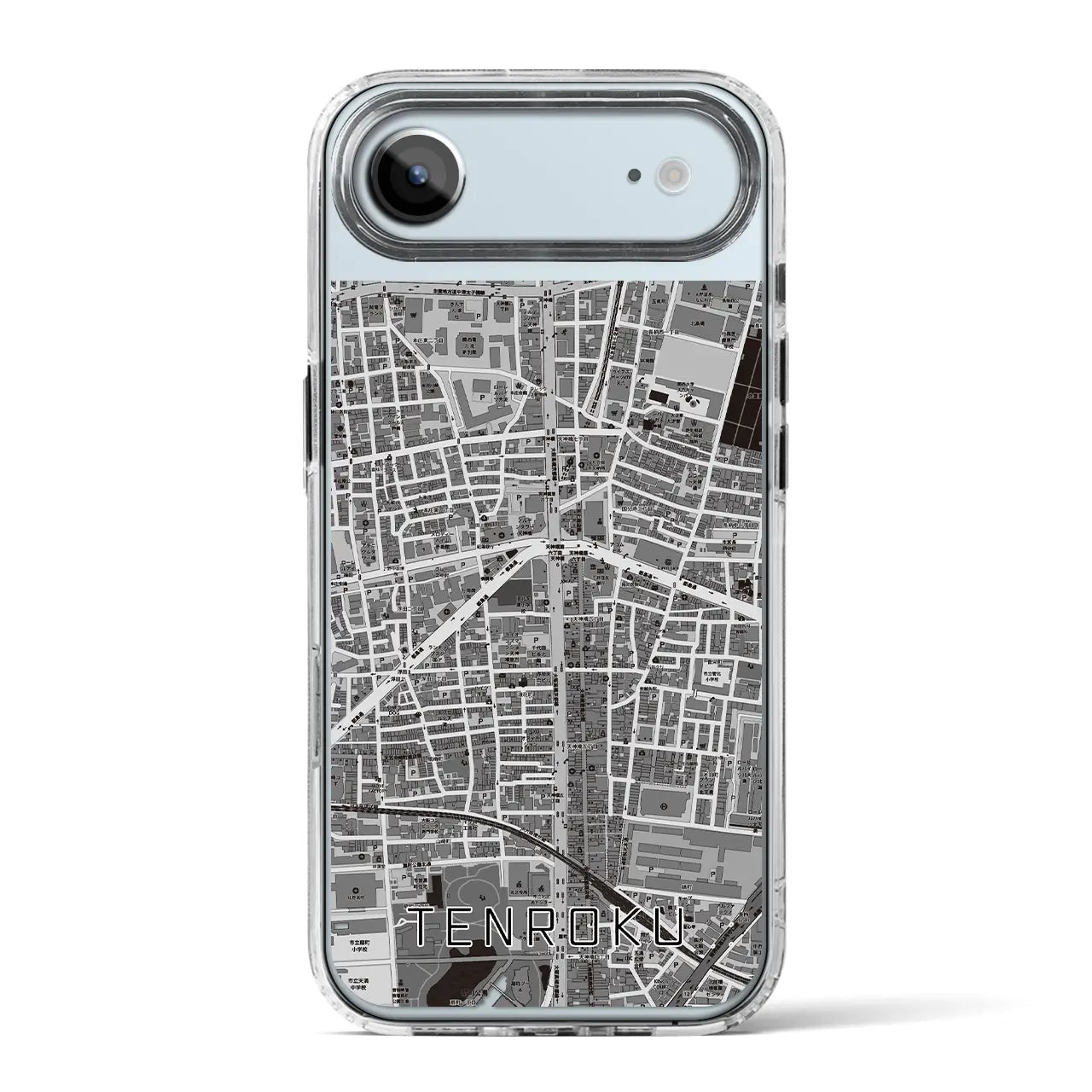 【天六(大阪府)】地図柄iPhoneケース(MagSafeタイプ)