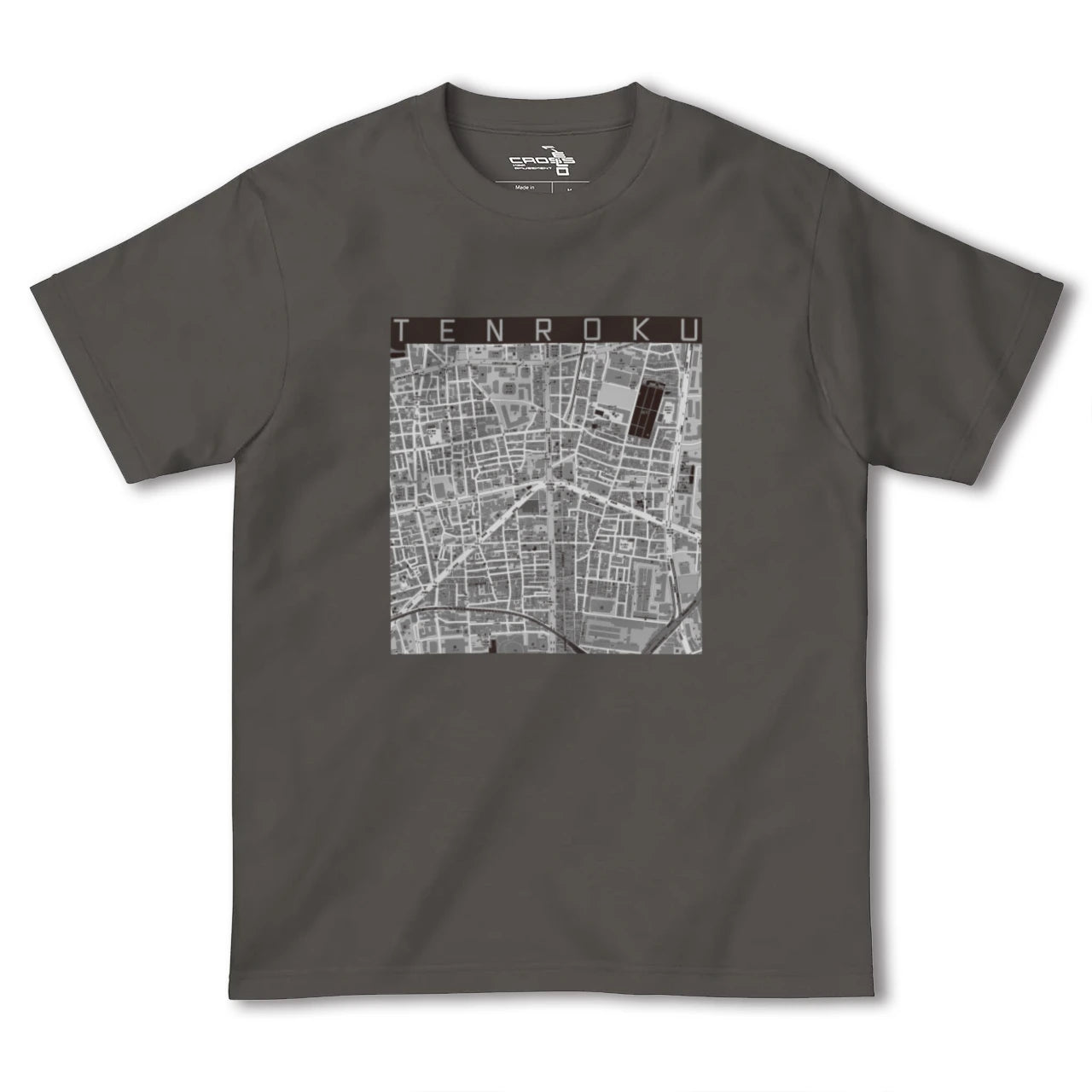 【天六(大阪府)】地図柄ヘビーウェイトTシャツ