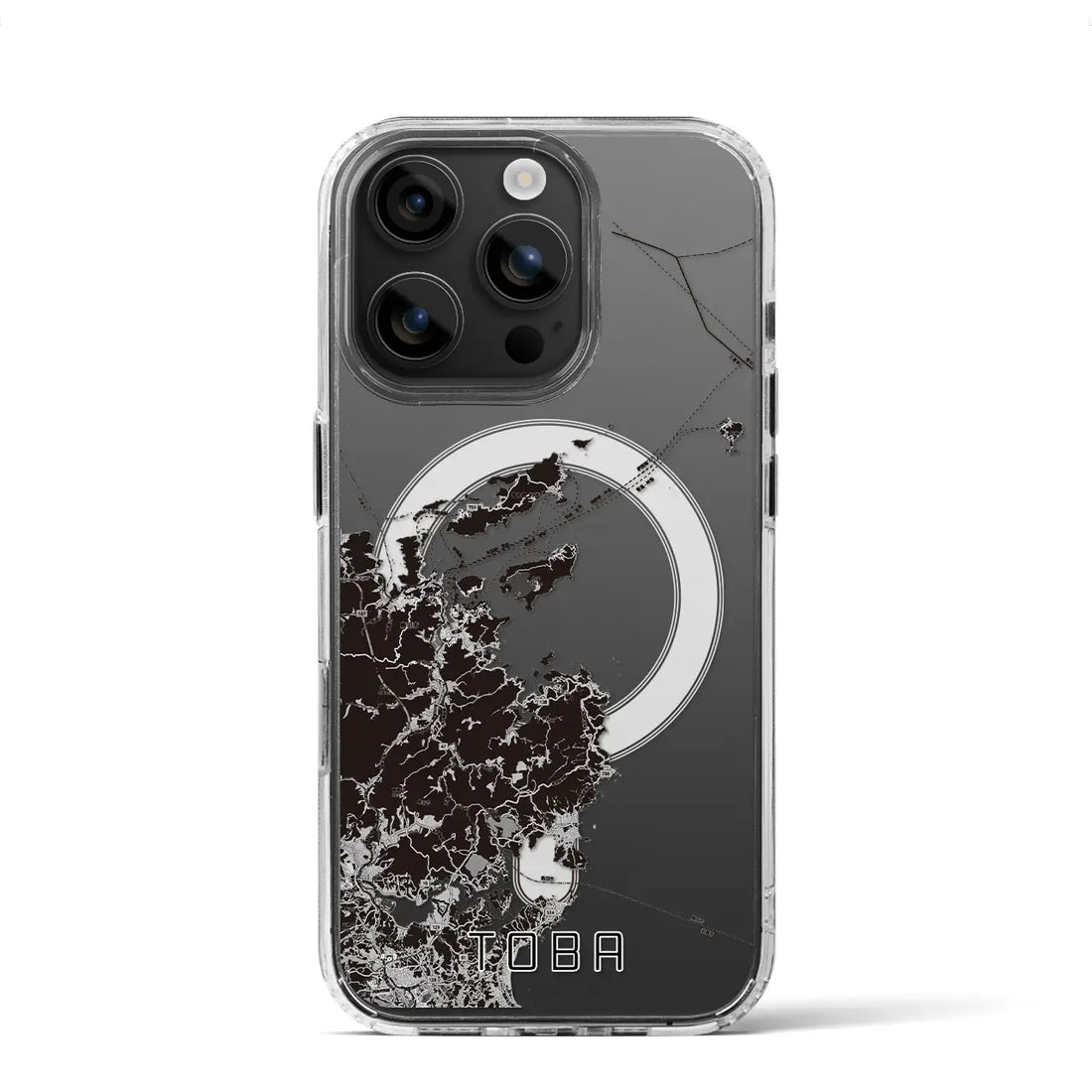 【鳥羽(三重県)】地図柄iPhoneケース(MagSafeタイプ)