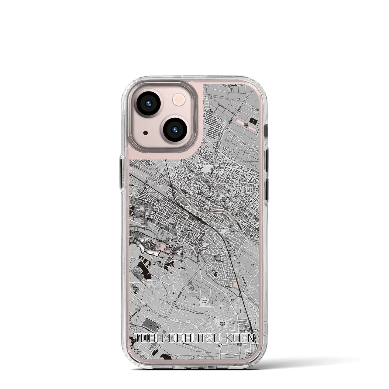 【東武動物公園(埼玉県)】地図柄iPhoneケース(MagSafeタイプ)