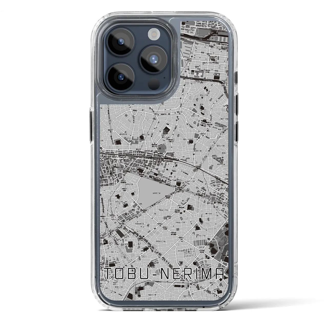 【東武練馬(東京都)】地図柄iPhoneケース(MagSafeタイプ)