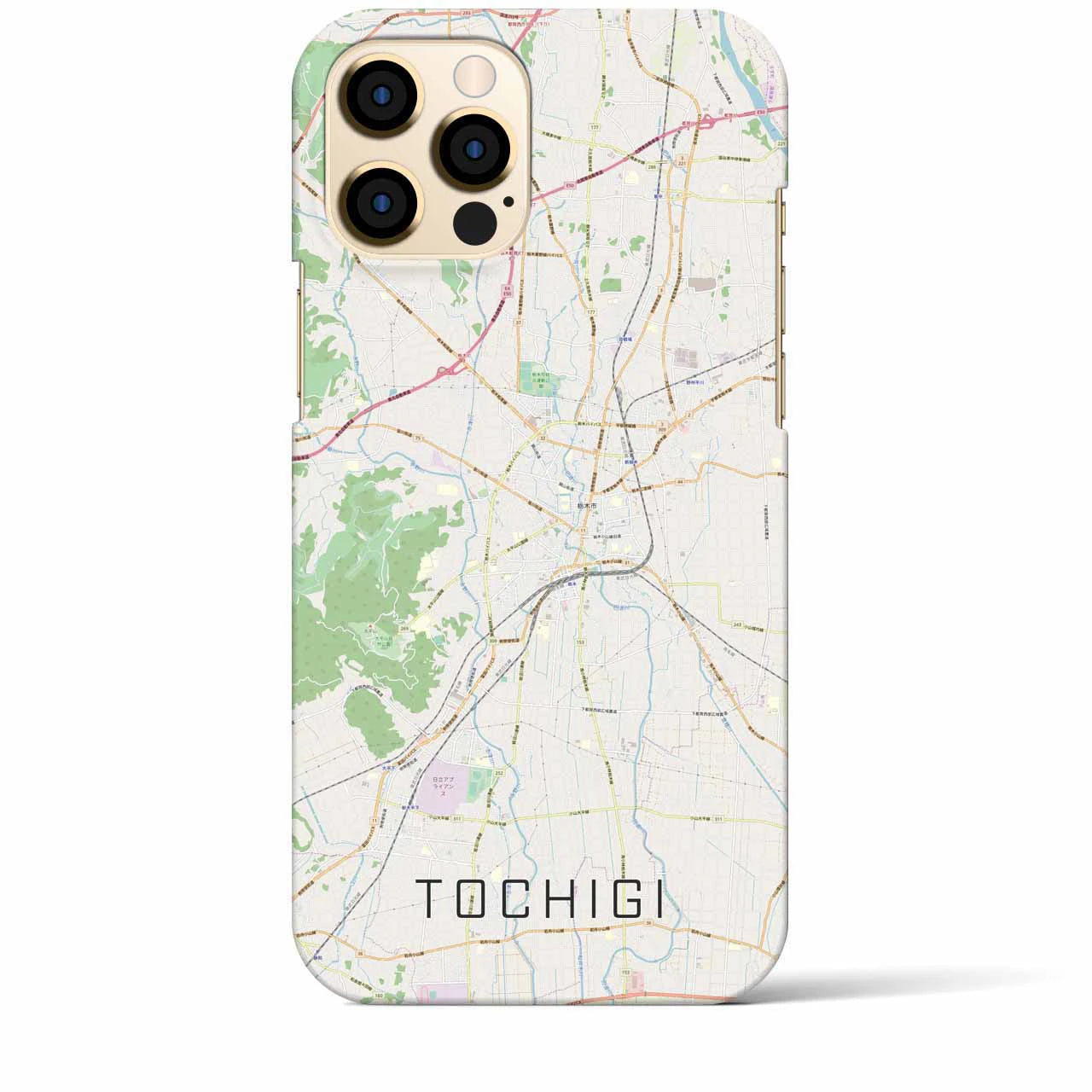 【栃木(栃木県)】地図柄iPhoneケース(バックカバータイプ)
