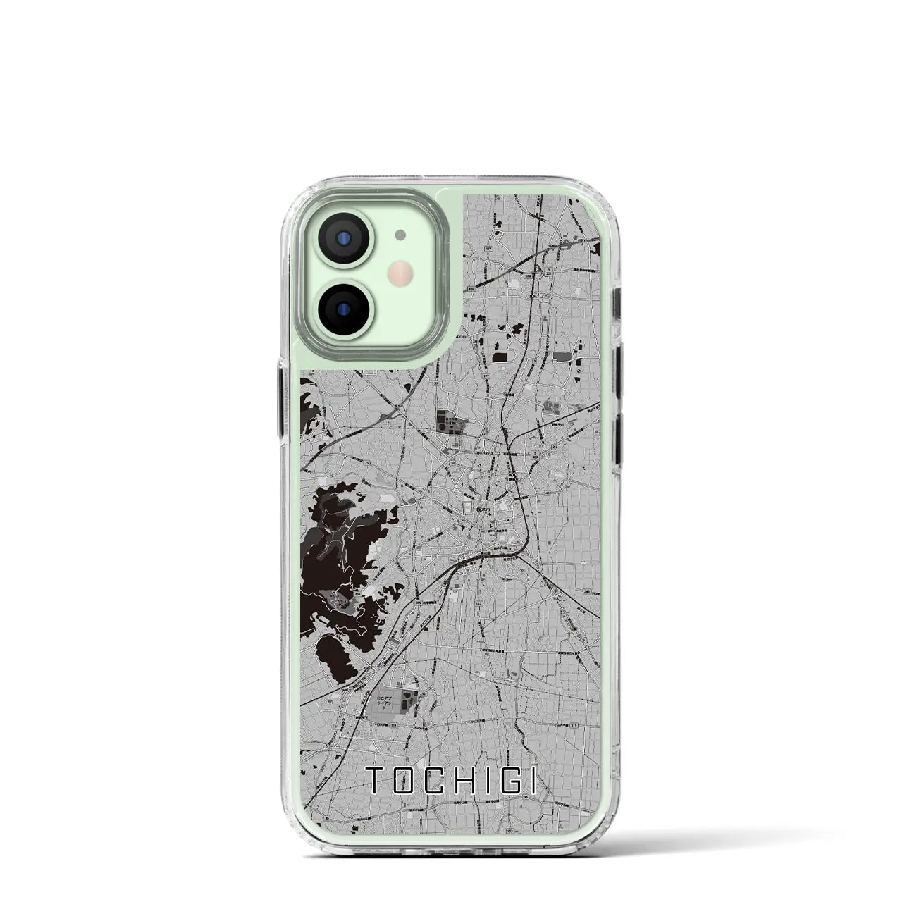 【栃木(栃木県)】地図柄iPhoneケース(MagSafeタイプ)