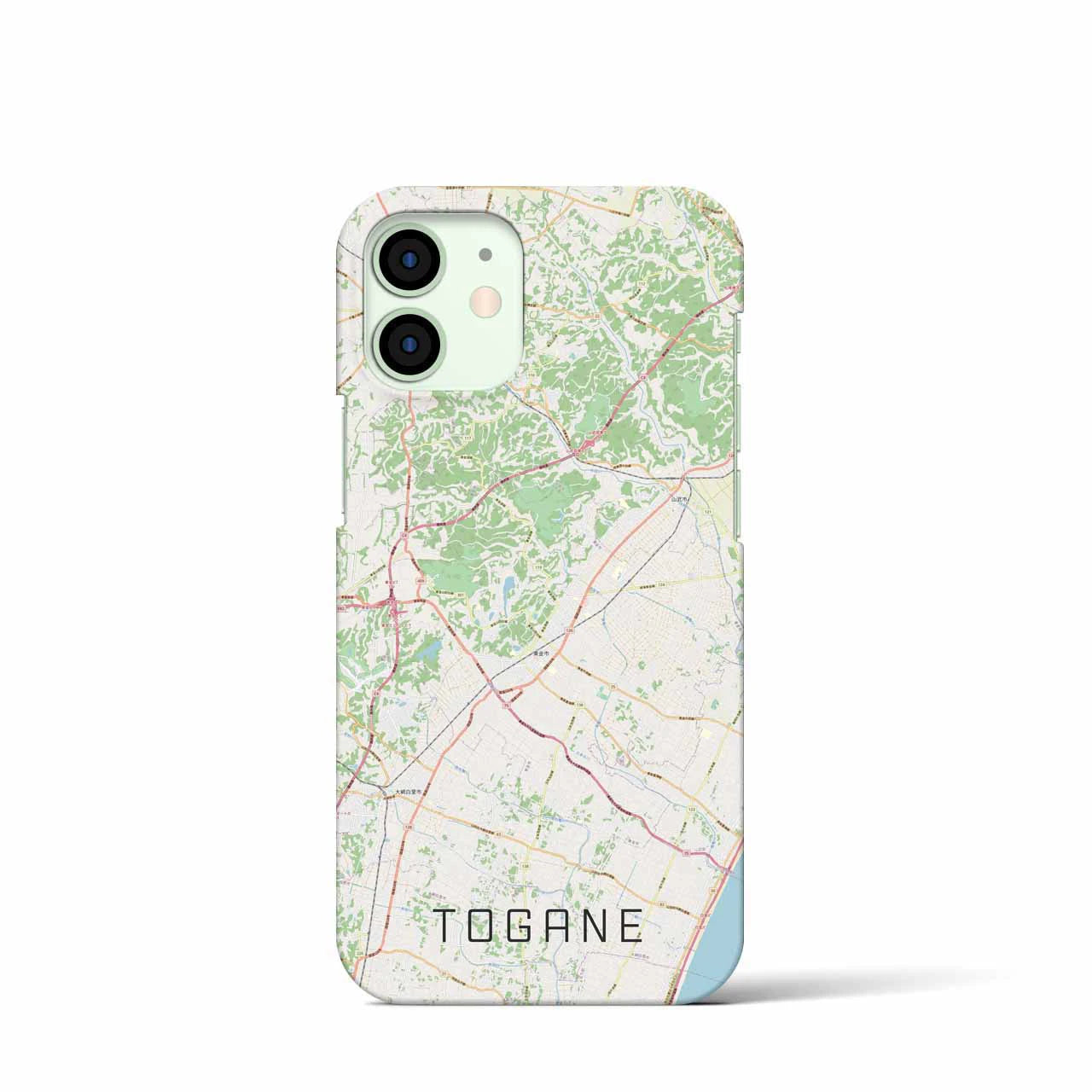 【東金(千葉県)】地図柄iPhoneケース(バックカバータイプ)