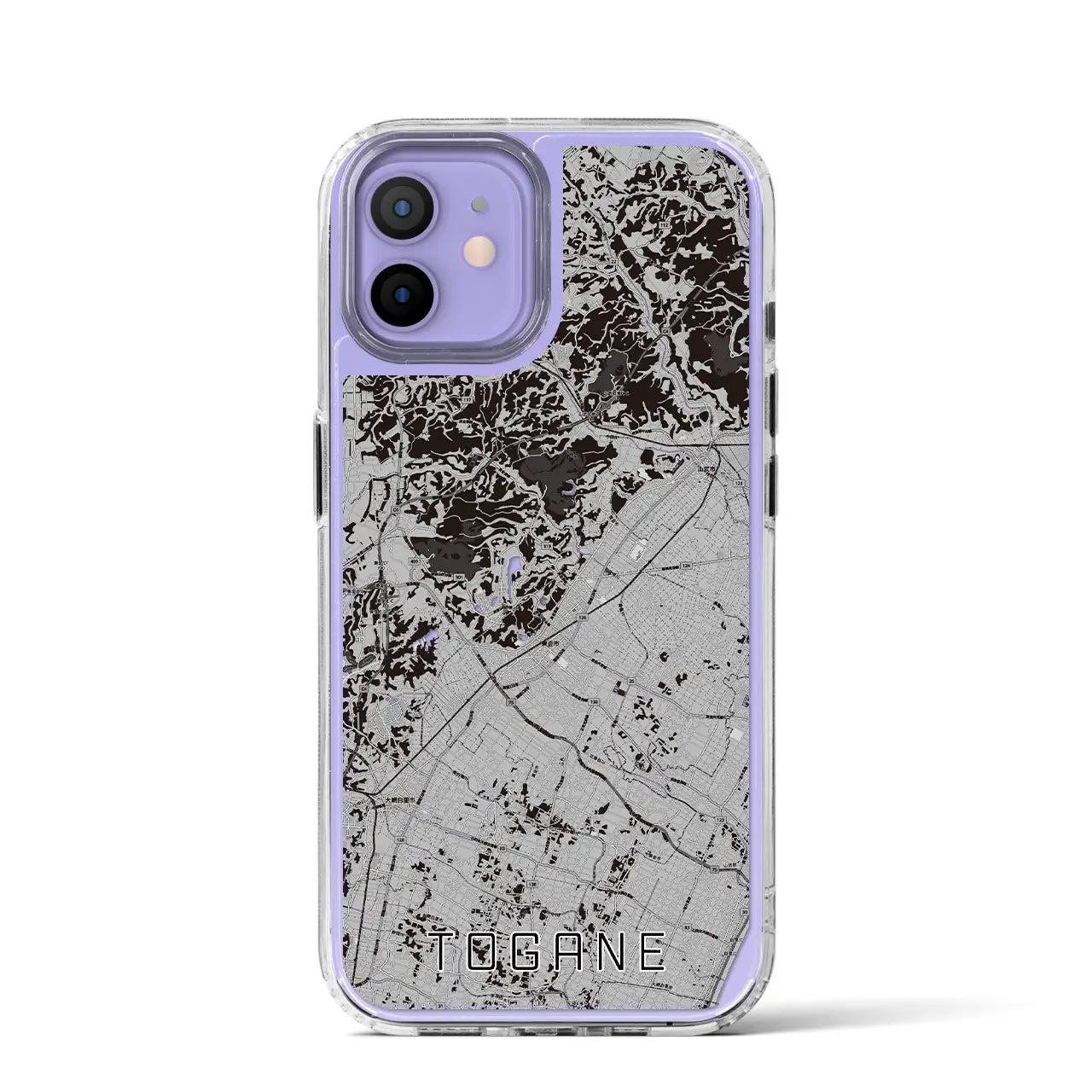 【東金(千葉県)】地図柄iPhoneケース(MagSafeタイプ)