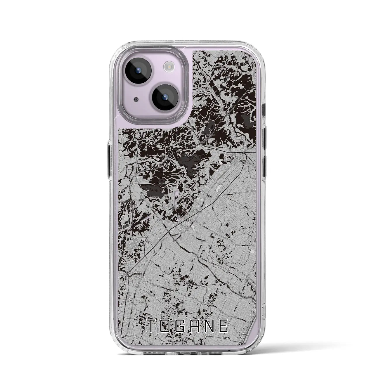 【東金(千葉県)】地図柄iPhoneケース(MagSafeタイプ)