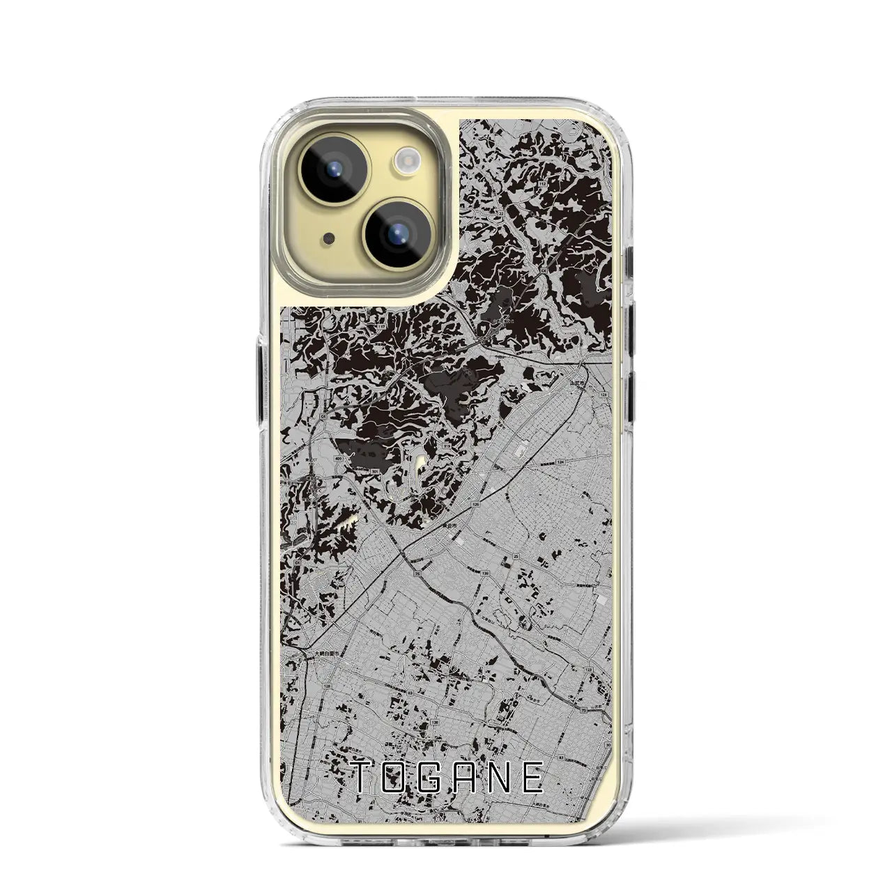 【東金(千葉県)】地図柄iPhoneケース(MagSafeタイプ)
