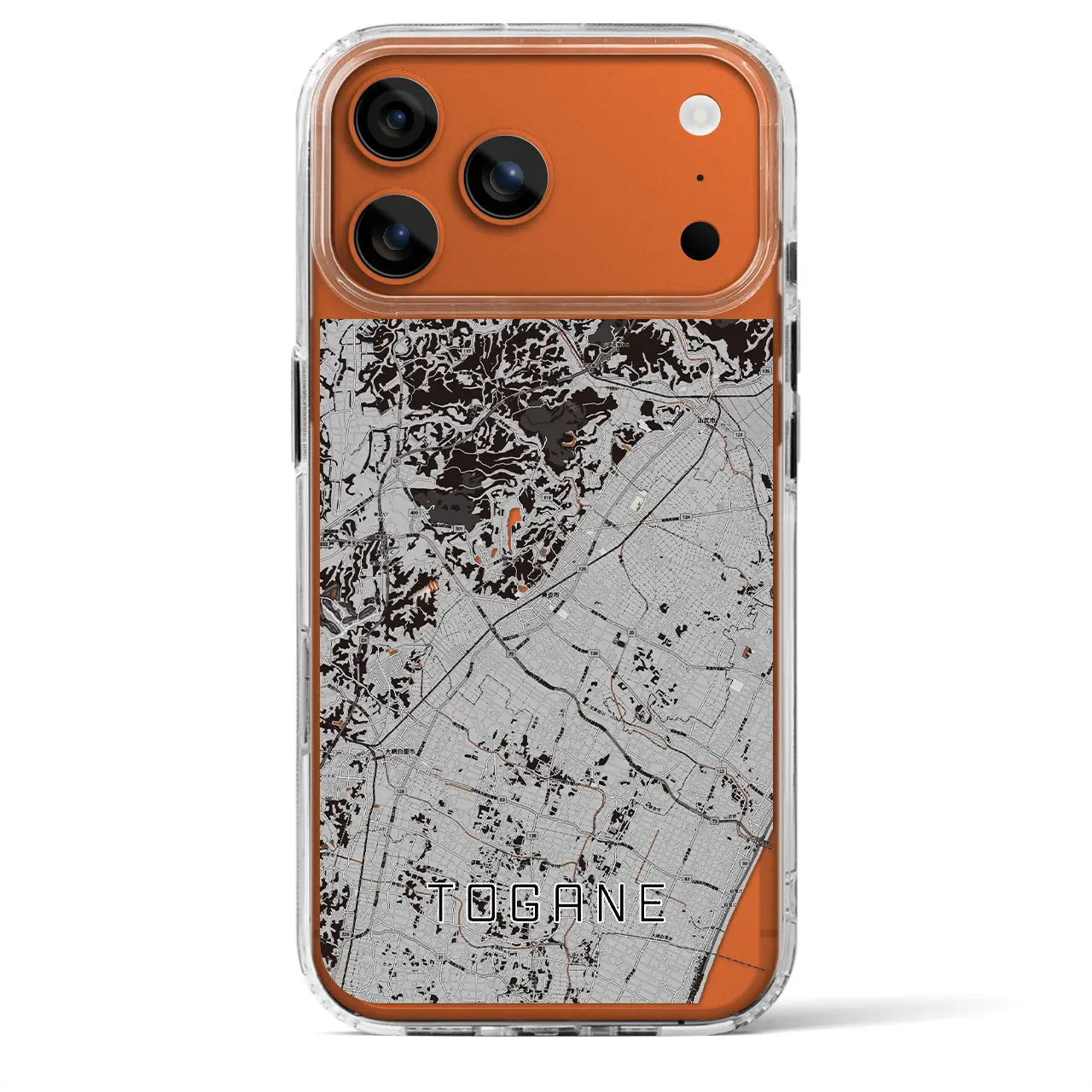 【東金(千葉県)】地図柄iPhoneケース(MagSafeタイプ)